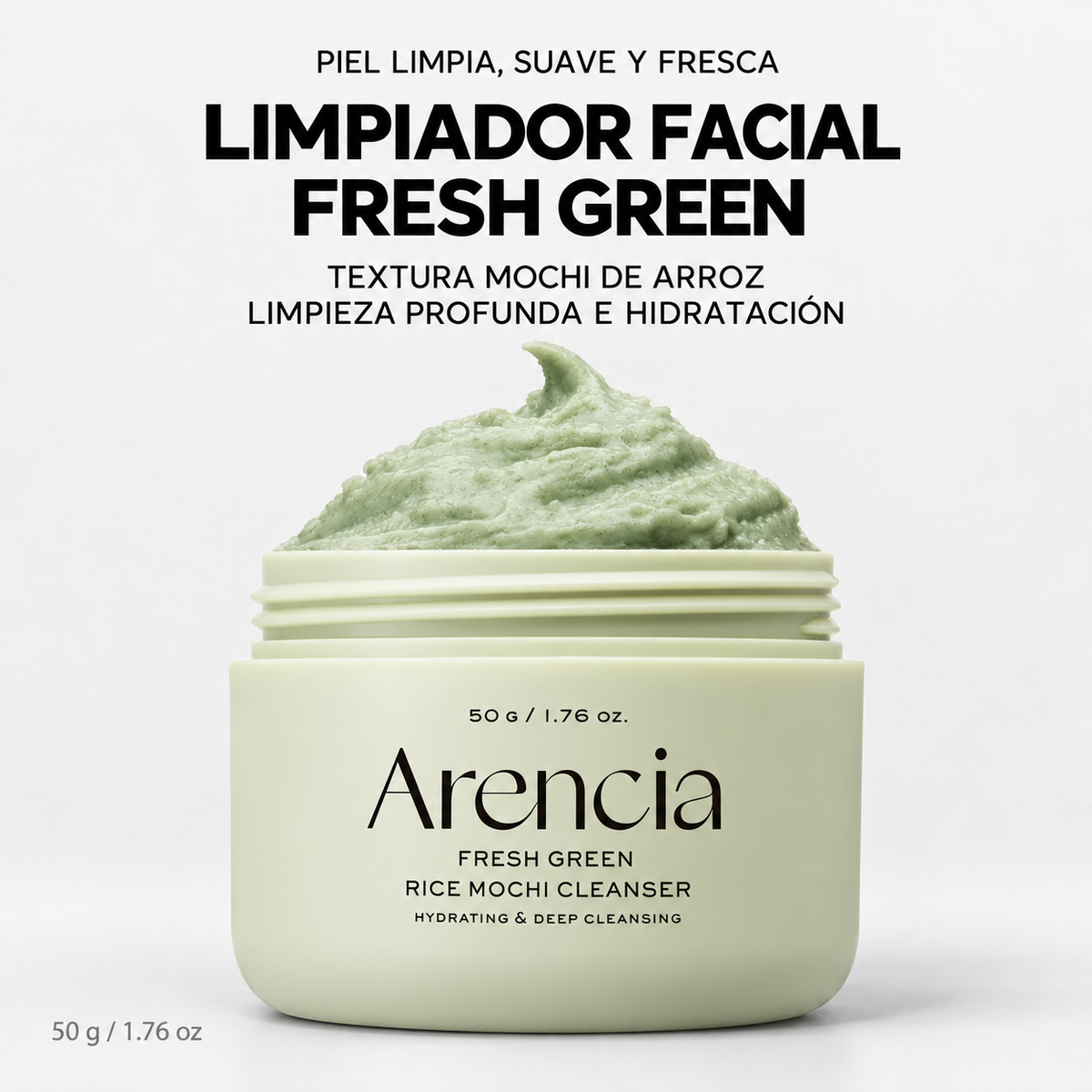 Fresh Green Rice Mochi Cleanser