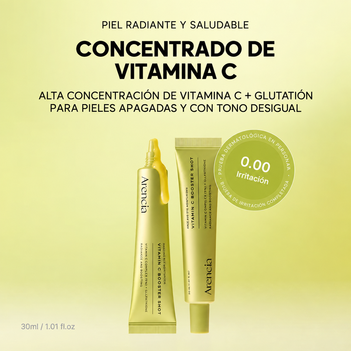 Vitamina C Booster Shot + Glutatión